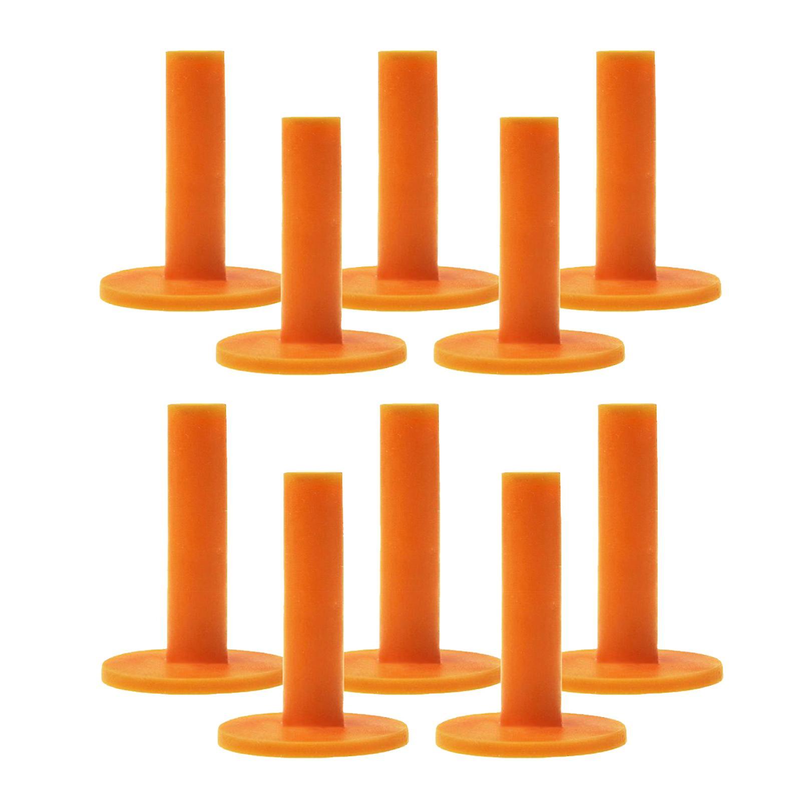 10pcs Rubber Driving Golf Tees Holder Rubber Driving Range Practice