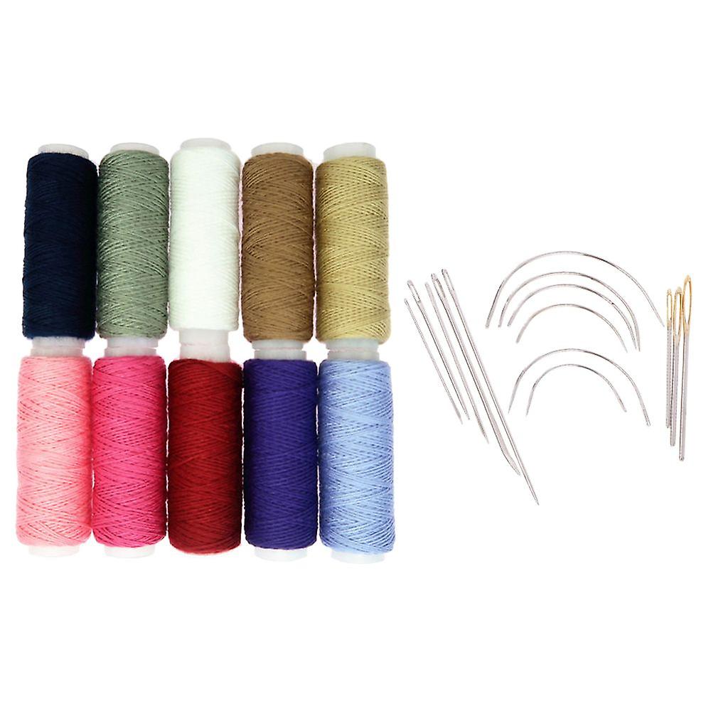 Polyester Sewing Thread Steel Needle Embroidery Thread