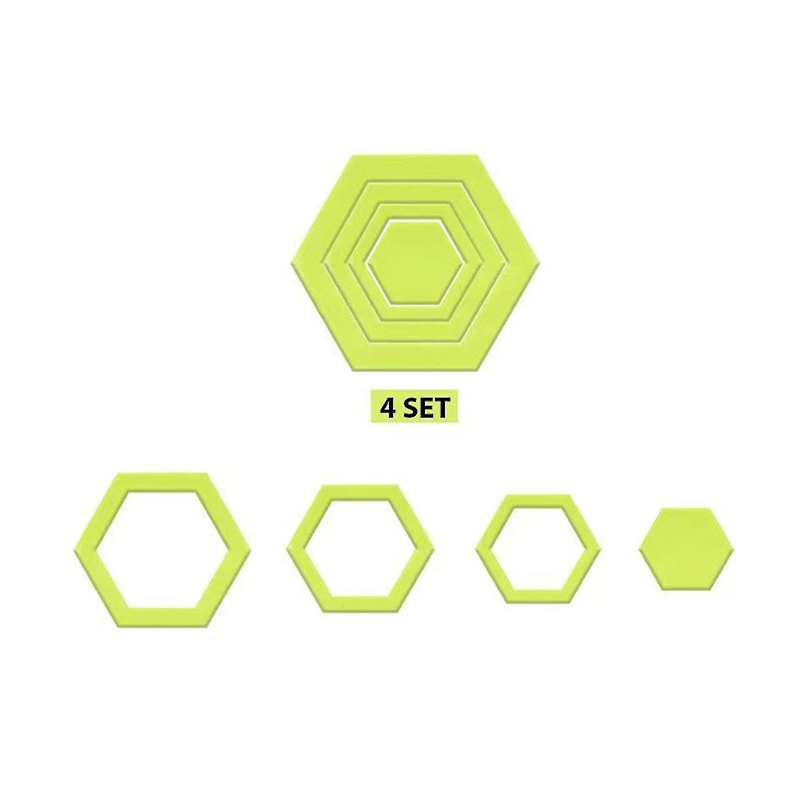 قالب خياطة لحاف سداسي رائع