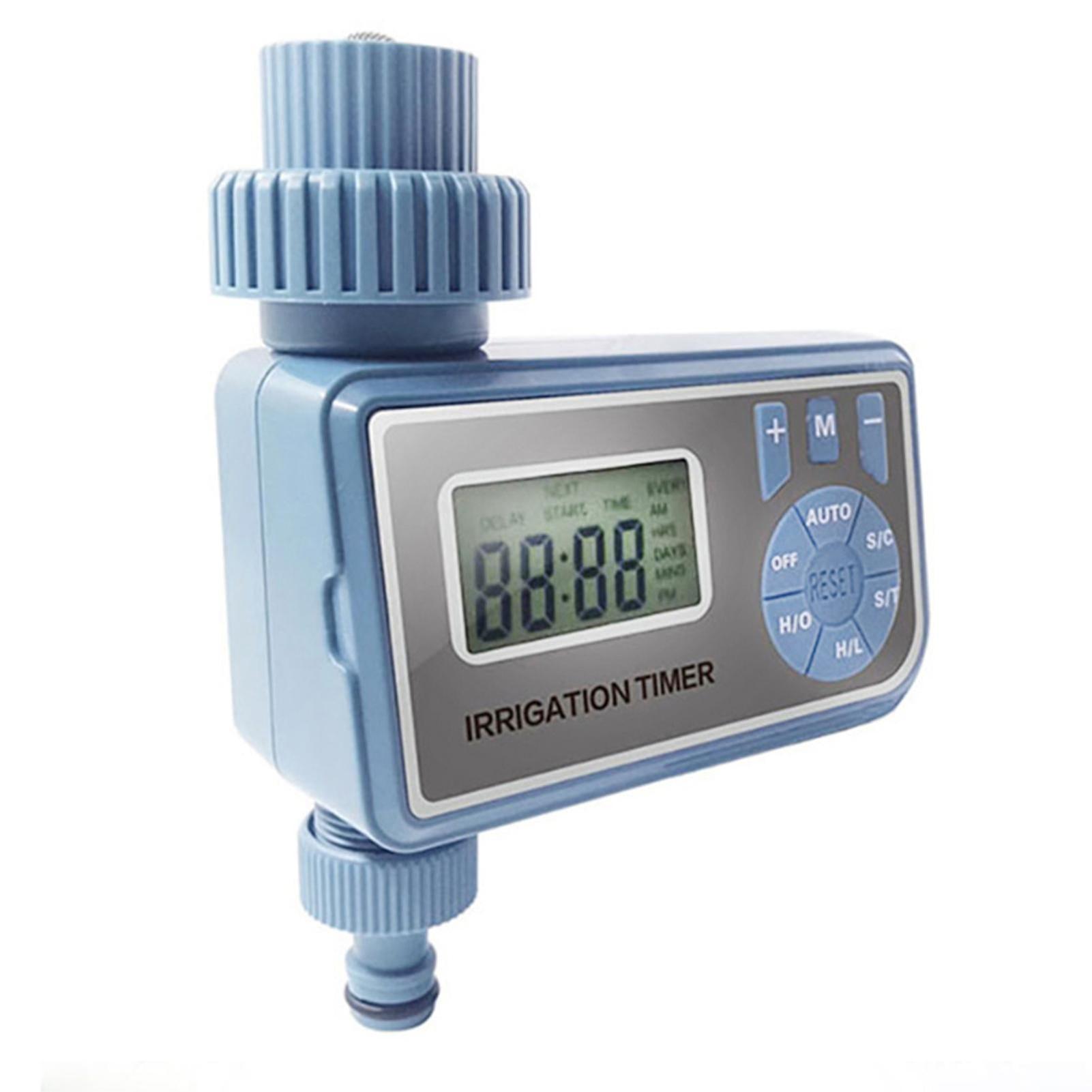 Blue Multifunctional Timing Watering Device Programmable Outdoor Garden Watering Controller Sprinkler Intelligent