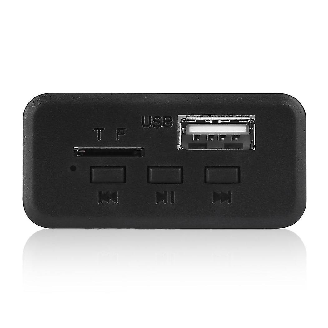 Mp3 Decoder Board Bluetooth 5.0 12v Car Audio Module Mini Dc Wma Usb Fm Tf Radio For Car Mp3 Access