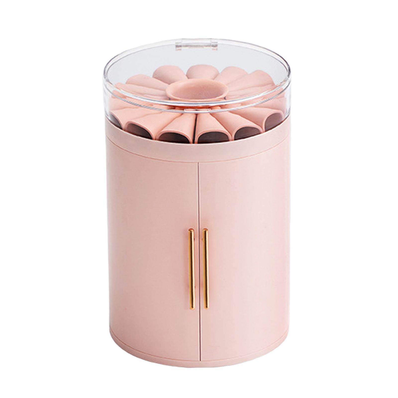 גליל מארגן קופסת תכשיטים קיבולת גדולה 4 מגירה לאישה בנות מתנות ורוד