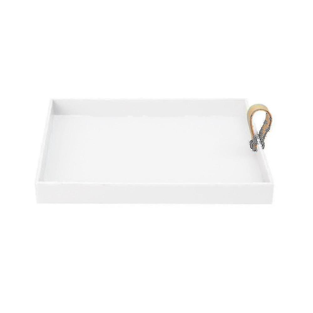 Square Decorative Dish Multi-purpose Abs Table Centerpieces Display Tray Home Decor