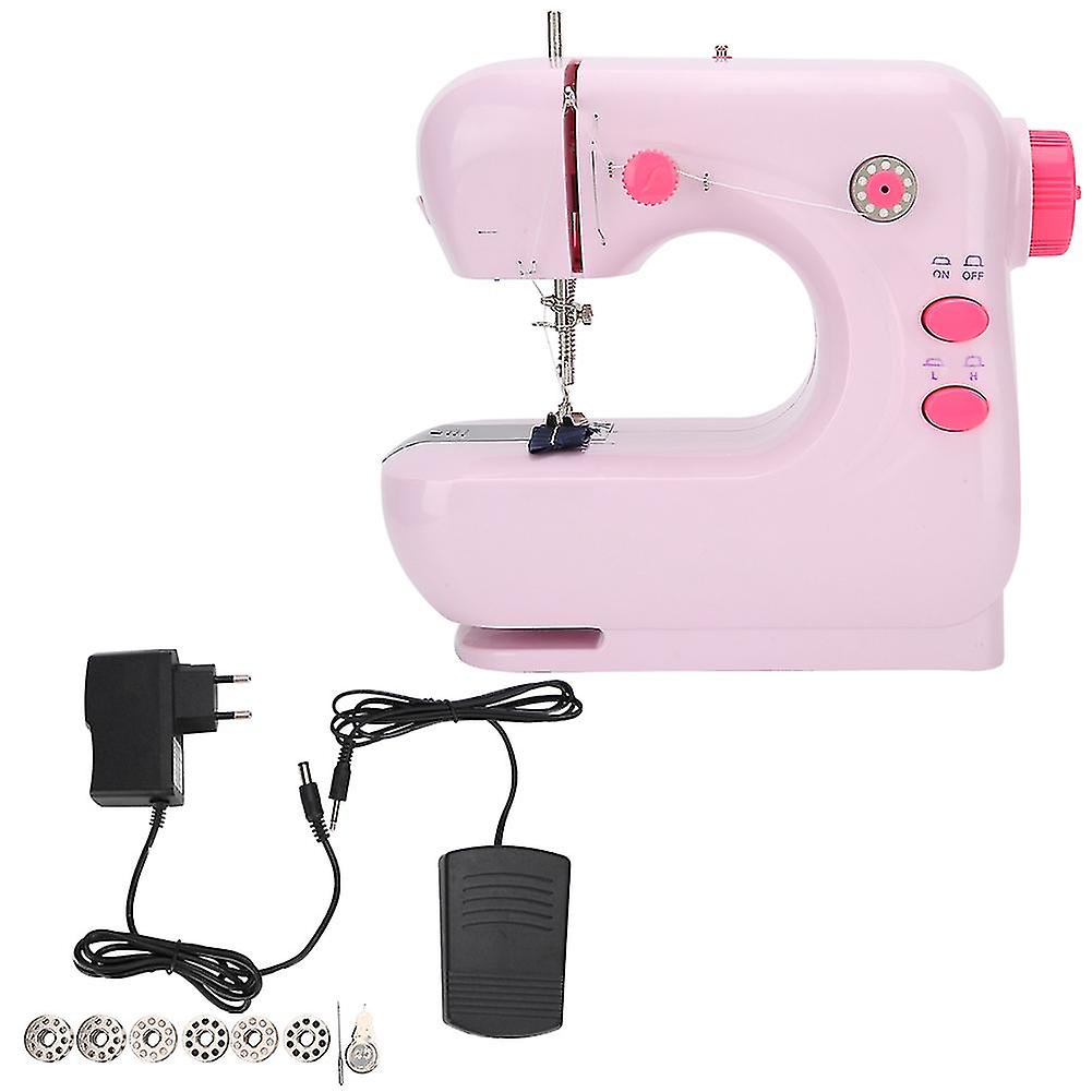 Portable Table Sewing Machine Overlock Multifunctional Embroidery Tool 100240veu Plug