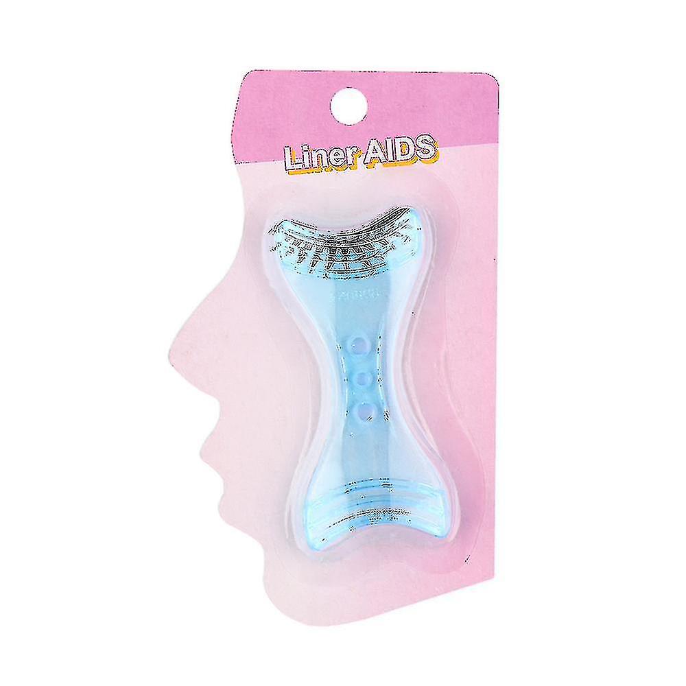 1PC 2021 Blue Pink Eyeliner Model Makeup Eye Helper Device Tool Draw Eye Liners Guide Card Mold Eyeliner Guide Eye Makeup Tool