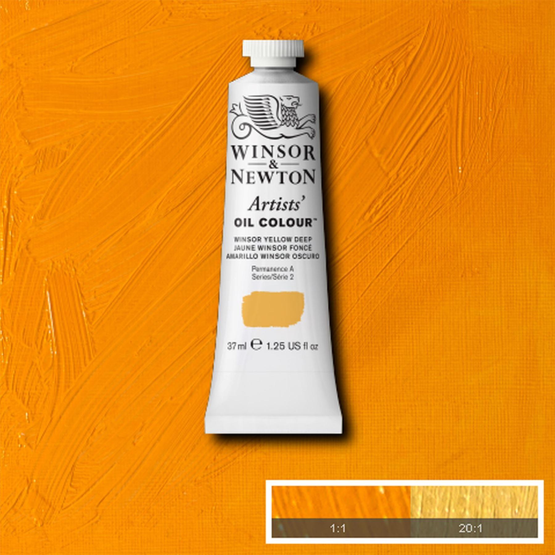 Winsor & Newton Artists' Oil Colour - Winsor Yellow Deep - 37ml