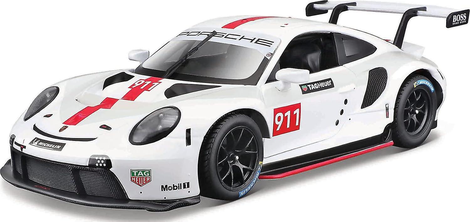 B18-28013 Porsche 911 RSR GT 1:24 Scale Die-Cast Collectible Car, Assorted Designs and Colours