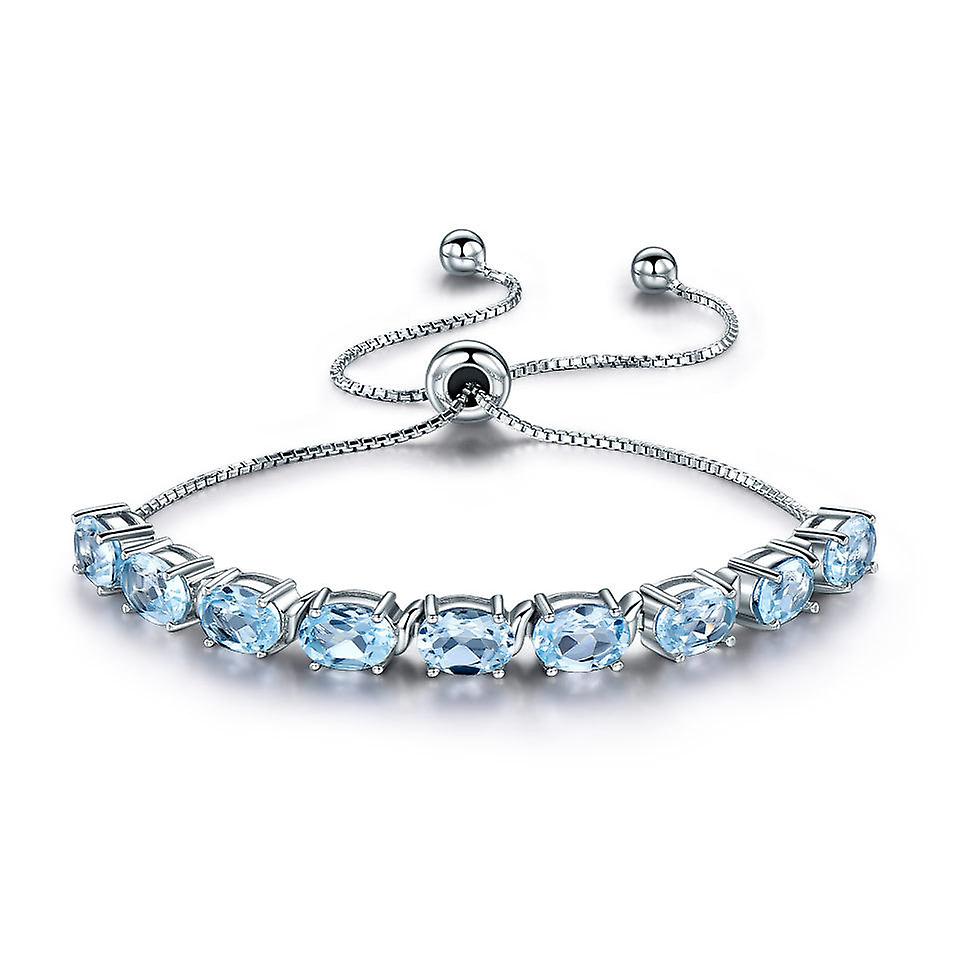 Topaz Aquamarine Bracelet