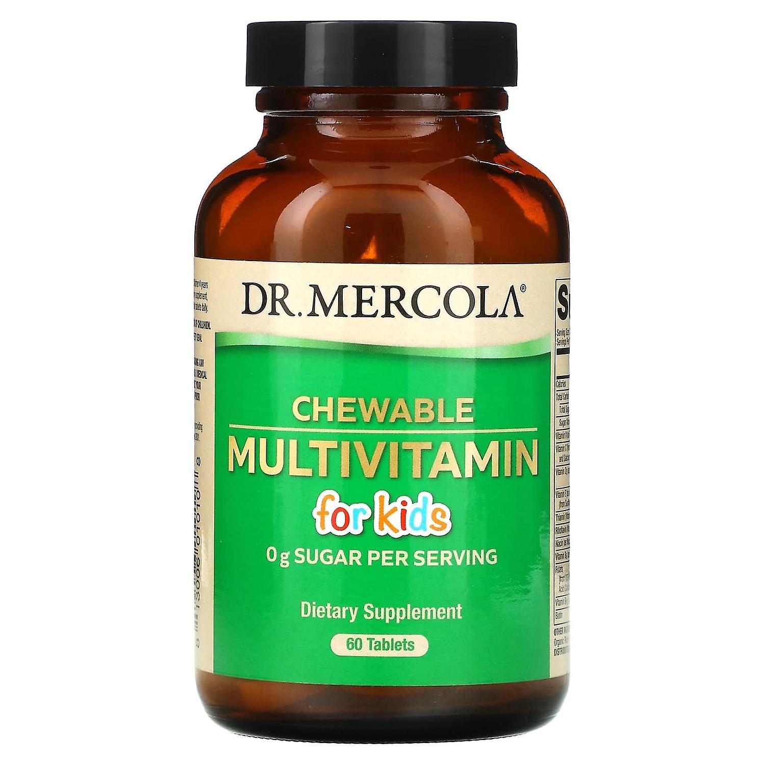 Dr. Mercola, Chewable Multivitamin for Kids, 60 Tablets