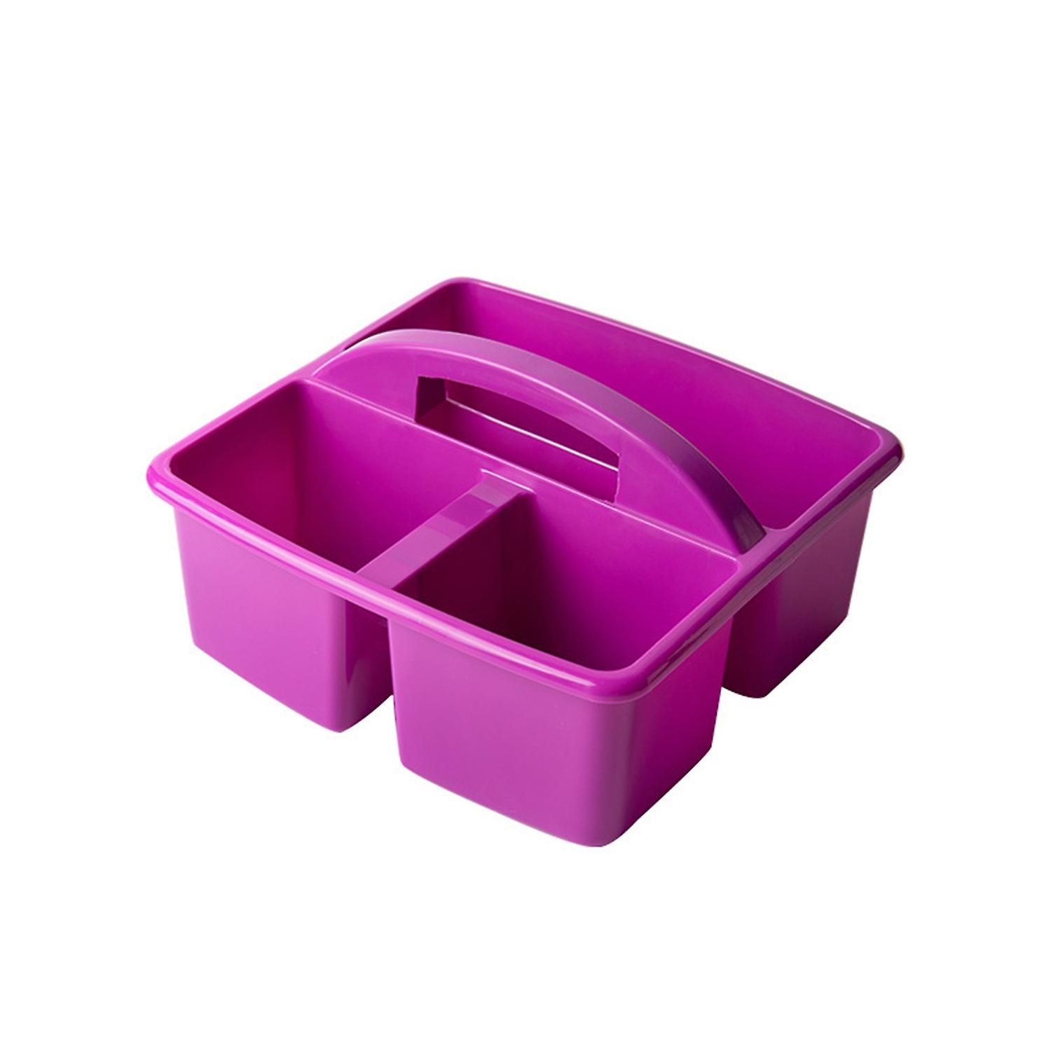 Multi-purpose Stackable Storage Basket Plastic Practical Individual Grid Storage Tray for Children