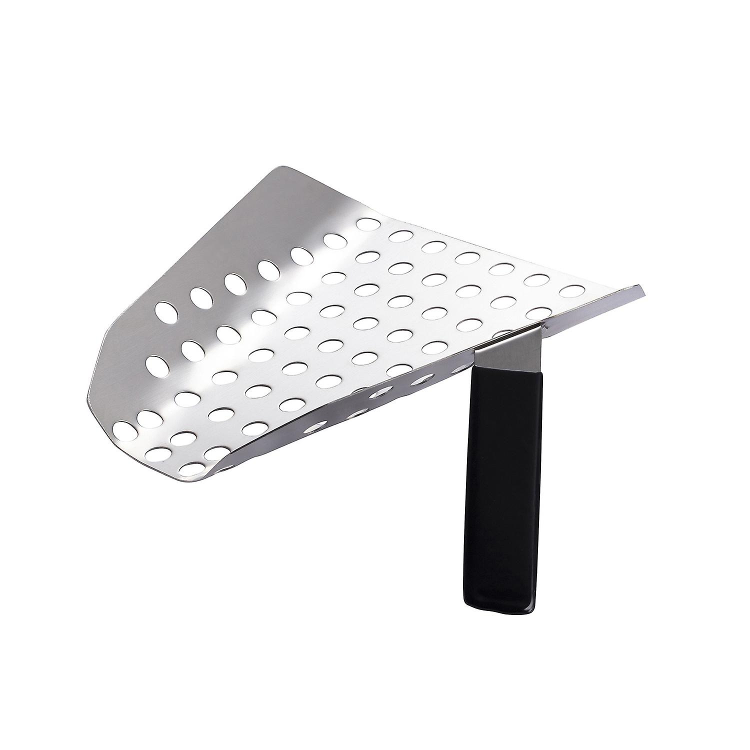 French Fries Shovel Multiple Holes Comfortable Single Handle Non-stick Time-saving Filter Residue