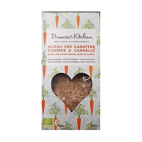 Raw carrot, apple & cinnamon muesli 300 g