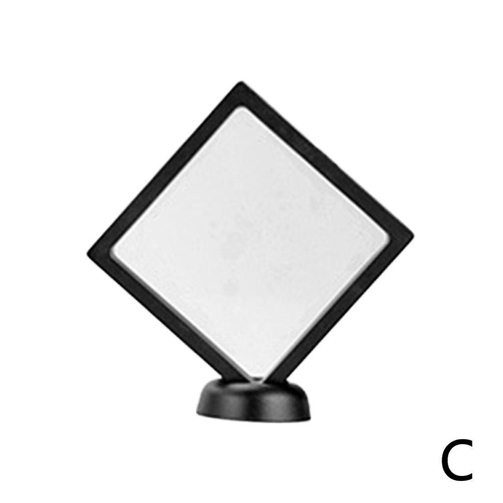 3D Floating Coins Display Frames Stand Holder Case Boxes For Jewelry