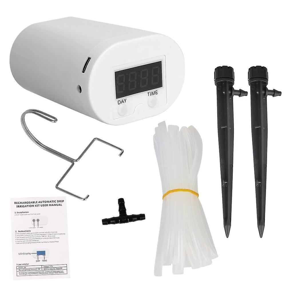 Outdoor Flower Plant Home Sprinkler 8/4/2 Head Automatic Watering Pump Controller Drip Irrigation Device Pump Timer System