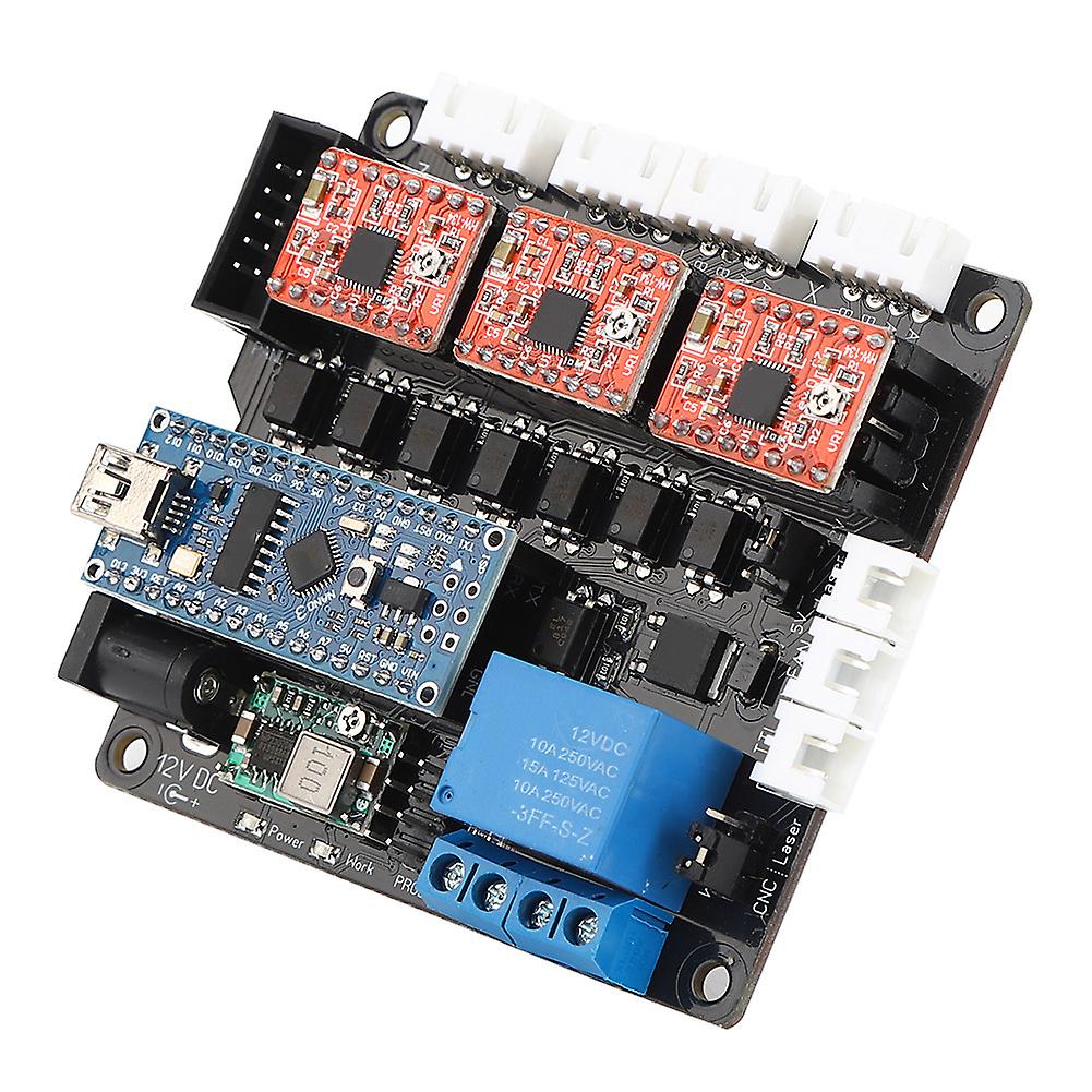 Laser Motherboard Kit 3-Axis Controller Module Electrical Accessory for CNC Engraving Machine