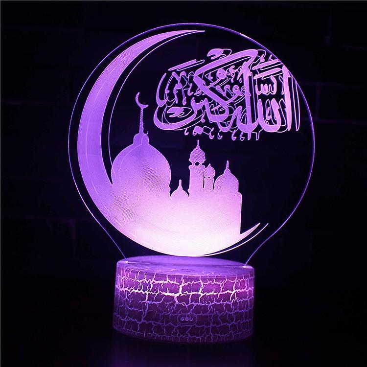 3D Touch Light Night 7 colors remote control Style #738