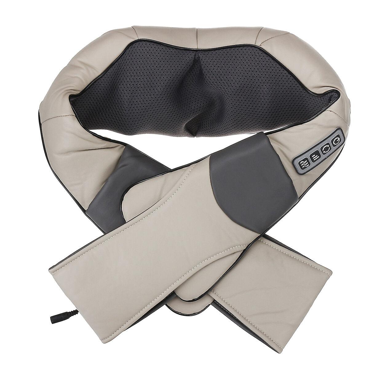 高温保護を備えたインテリジェントな4キー3D指圧加熱マッサージショール