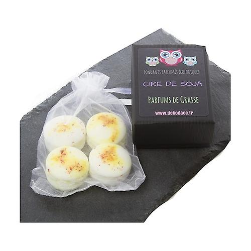 Tiare flower scented fondants 4 units