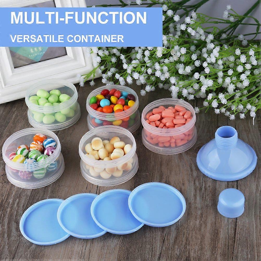 Baby Milk Formula Dispenser 5 Layers Non Spill Stackable Snack Storage Container