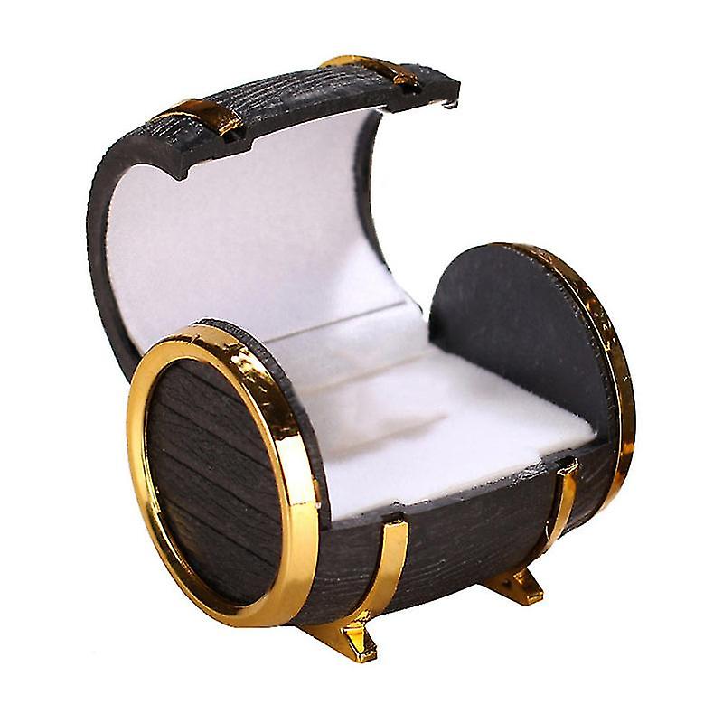 1pcs Beer Barrel Jewelry Box