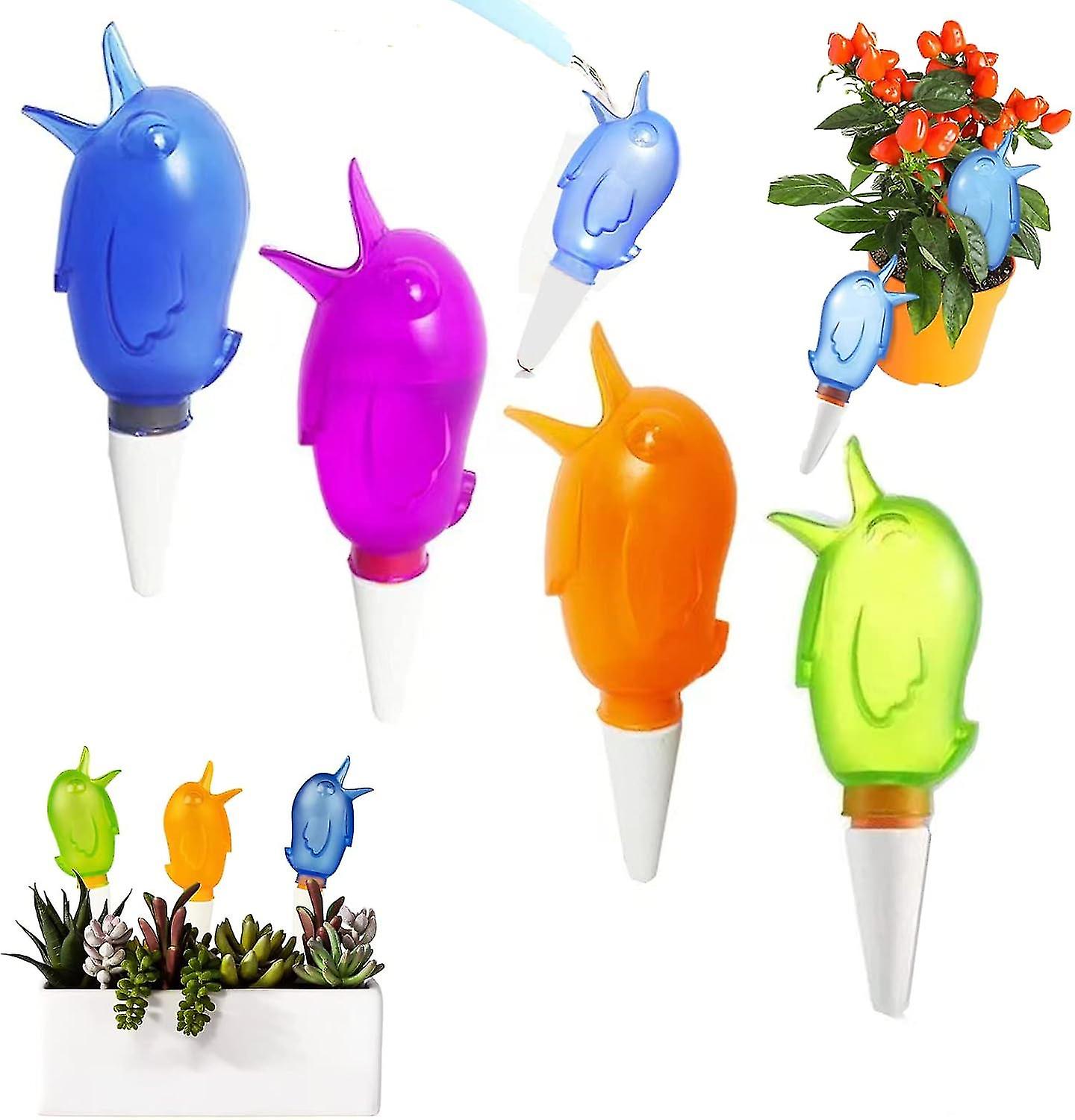 Set of 4 Automatic Drip Watering Decorative Plants Self-Watering Watering Balls Automatic Watering Set 60 ml