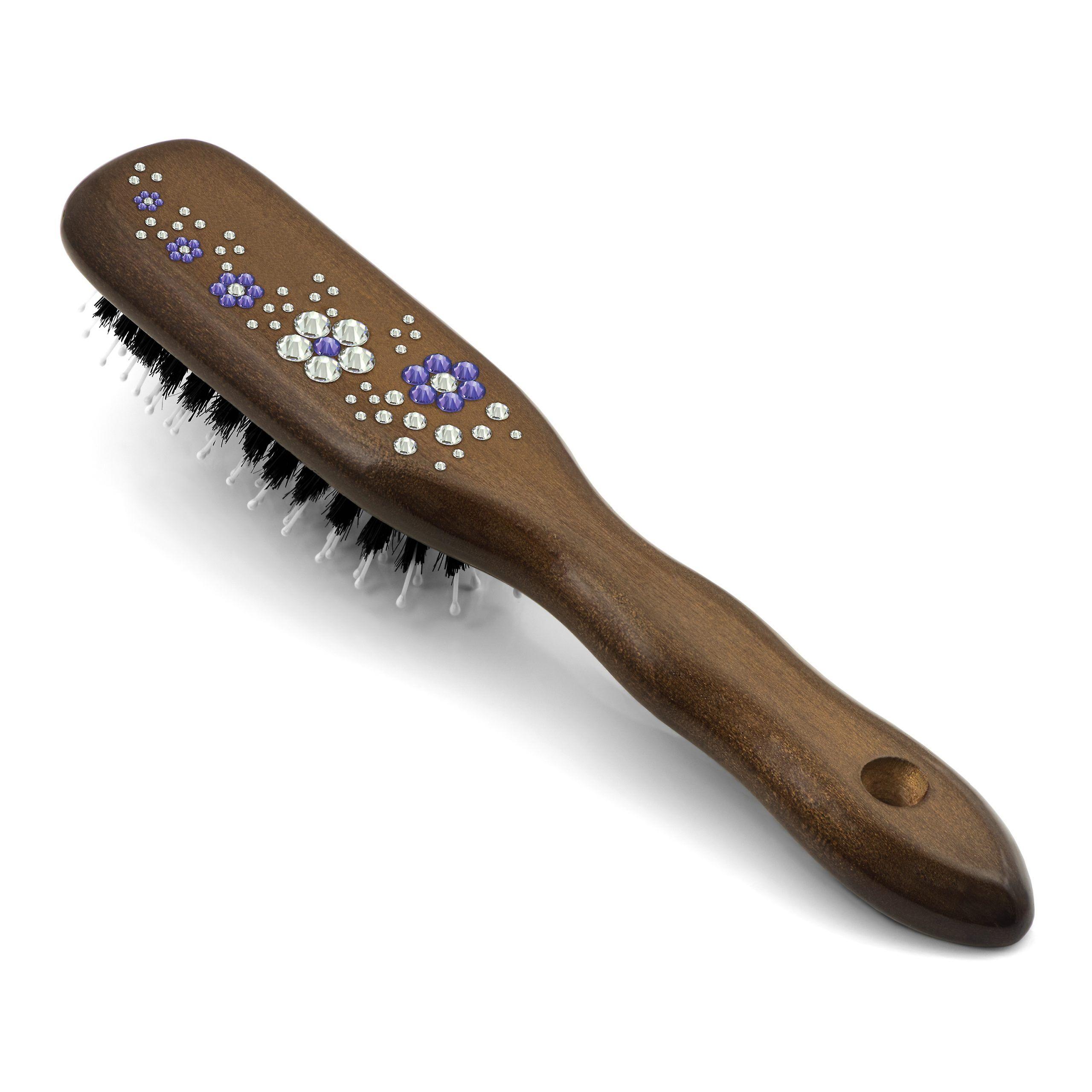Hair brush HBMB-20.1 - Tanzanite
