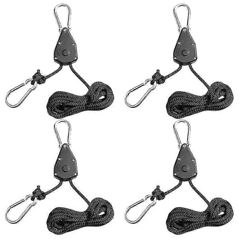 4pcs Storage Hooks, 1/8 Inch Rope Hanger