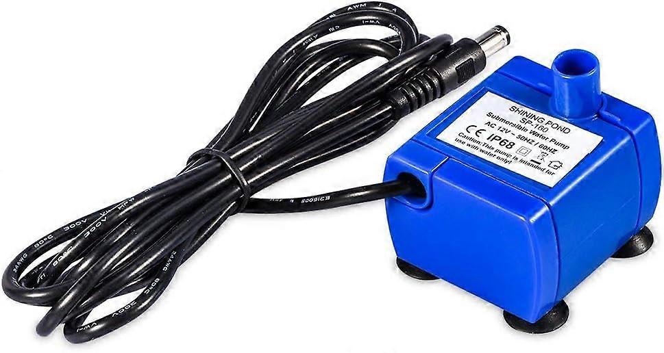 Pompe de Fontaine Chat,Pompe eau automatique silencieuse, Pompe Eau Submersibl (capacit 1,6 L, cble de 1,8 m inclus, compatible avec pompe eau lect