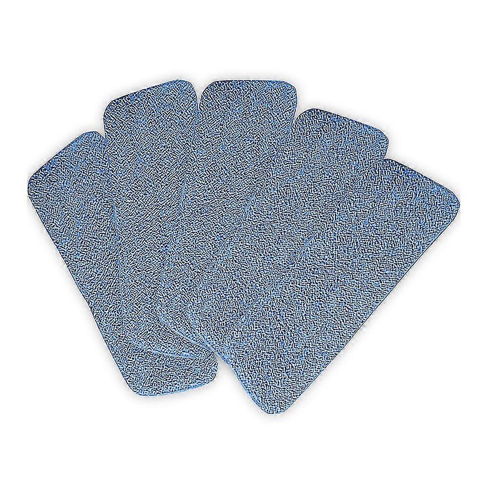 5pcs Microfiber Mop Pads Head Wet Dry Mops Replacement Refill