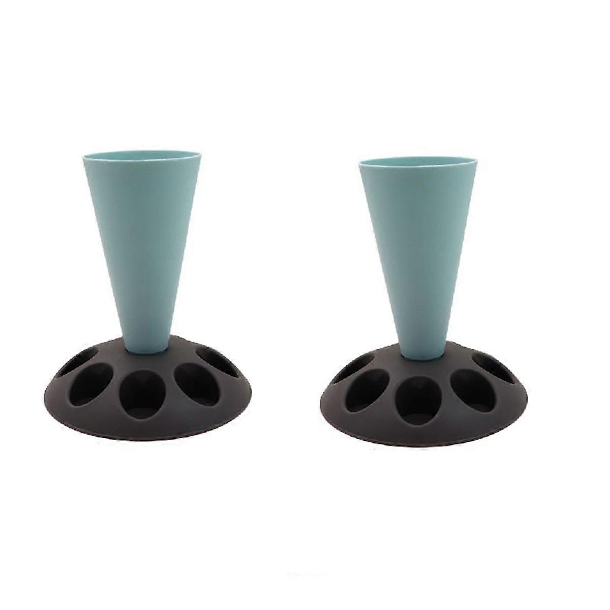 Mounting Bag Placing Rack Suitable for Filling Paper Bags. Decorative Bag Bracket Baking Auxiliary Tool Blue