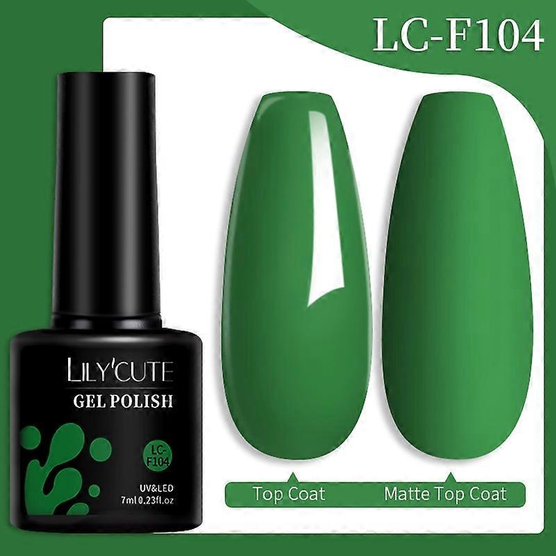 Thread Shell Nail Gel Polish 7ML Pearl Shell Semi-Permanent UV Gel Base Top Coat Popular In Autumn And WinterLC-Gel-F104
