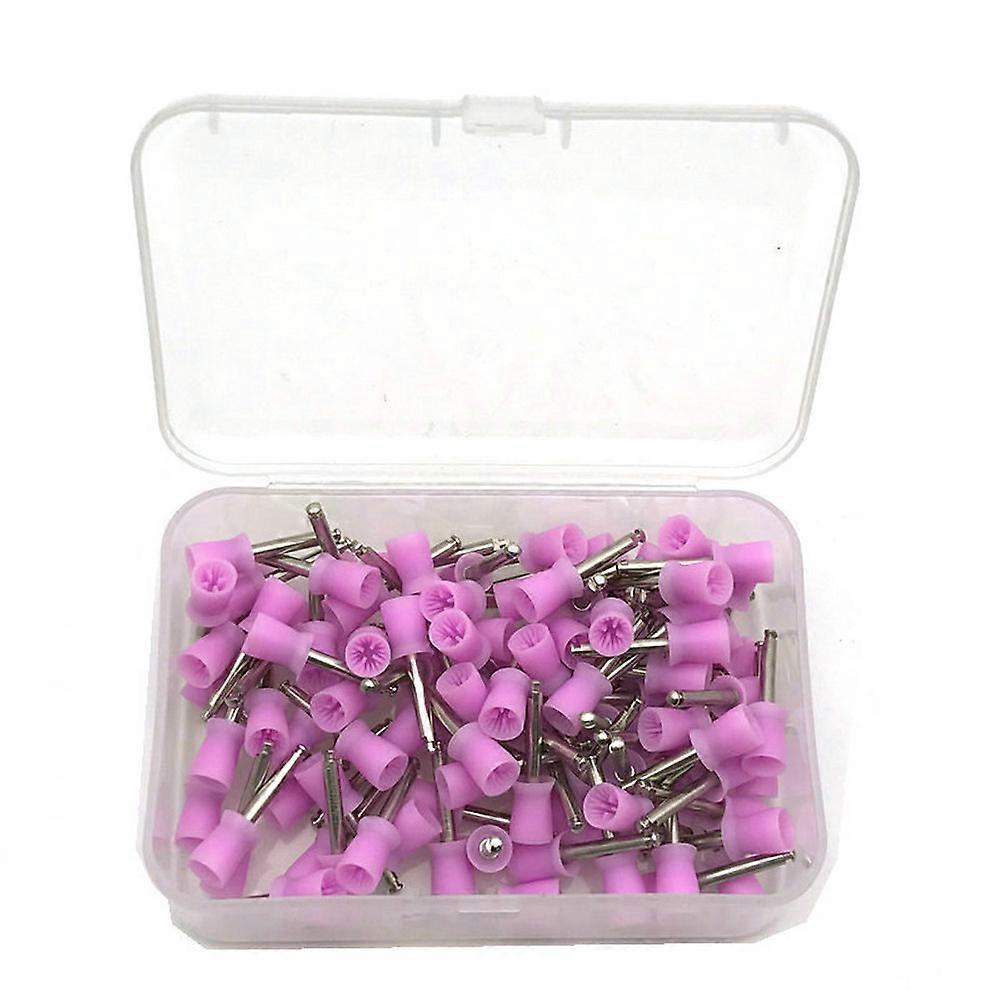 Lot De 100 Pièces Brosses Et Cupules De Polissage Dentaire Type Latch - Marque SKYSEA, Neuf, Conforme CE/FDA