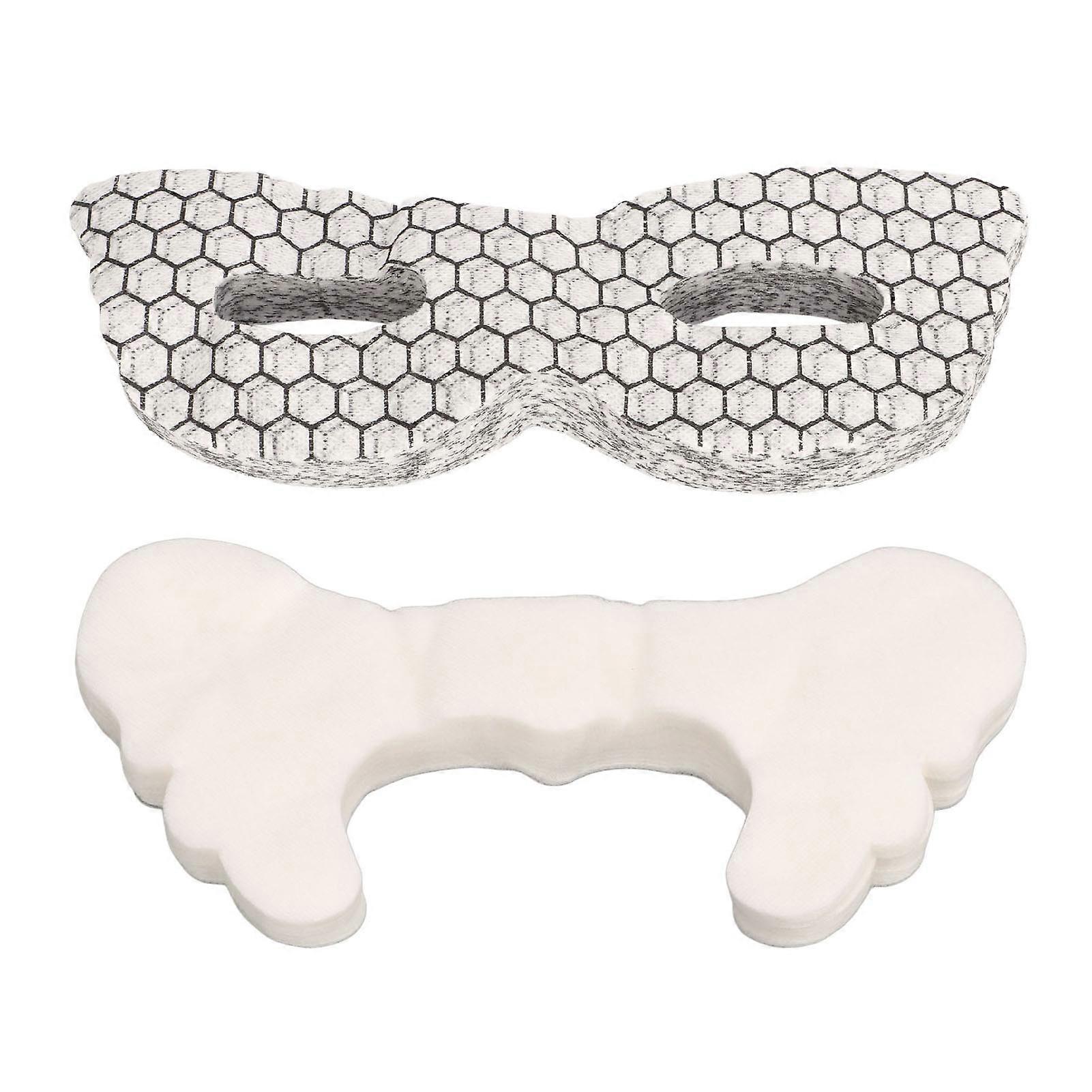 100pcs Silk Butterfly Shaped Cheek Mask Paper Sheet 100pcs Soft Thin Graphene Eye Mask Paper For Wet Compress