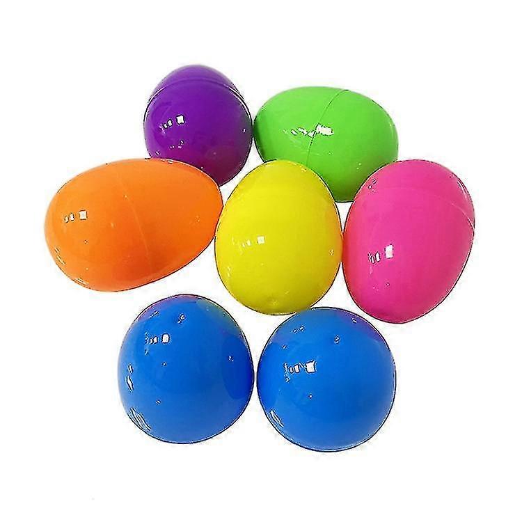 30 Pieces Fillable Easter Eggs With Hinge Bulk Colorful Bright Plastic Easter Eggs, Perfect For Easter Egg Hunt, Surprise Egg, Easter Hunt, Assorted C