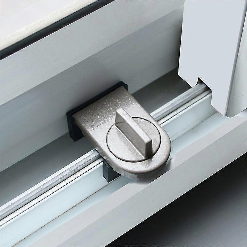 2PCS Adjustable Sliding Window Locks Window Wedge Window Stop