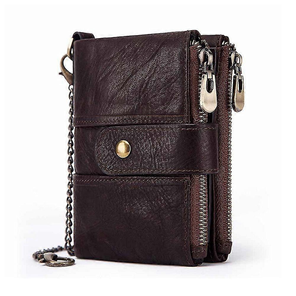 Womens Purse Wallet Blocking Real Leather Ladies Purses With Chain Multi Gift Multi-color Optional