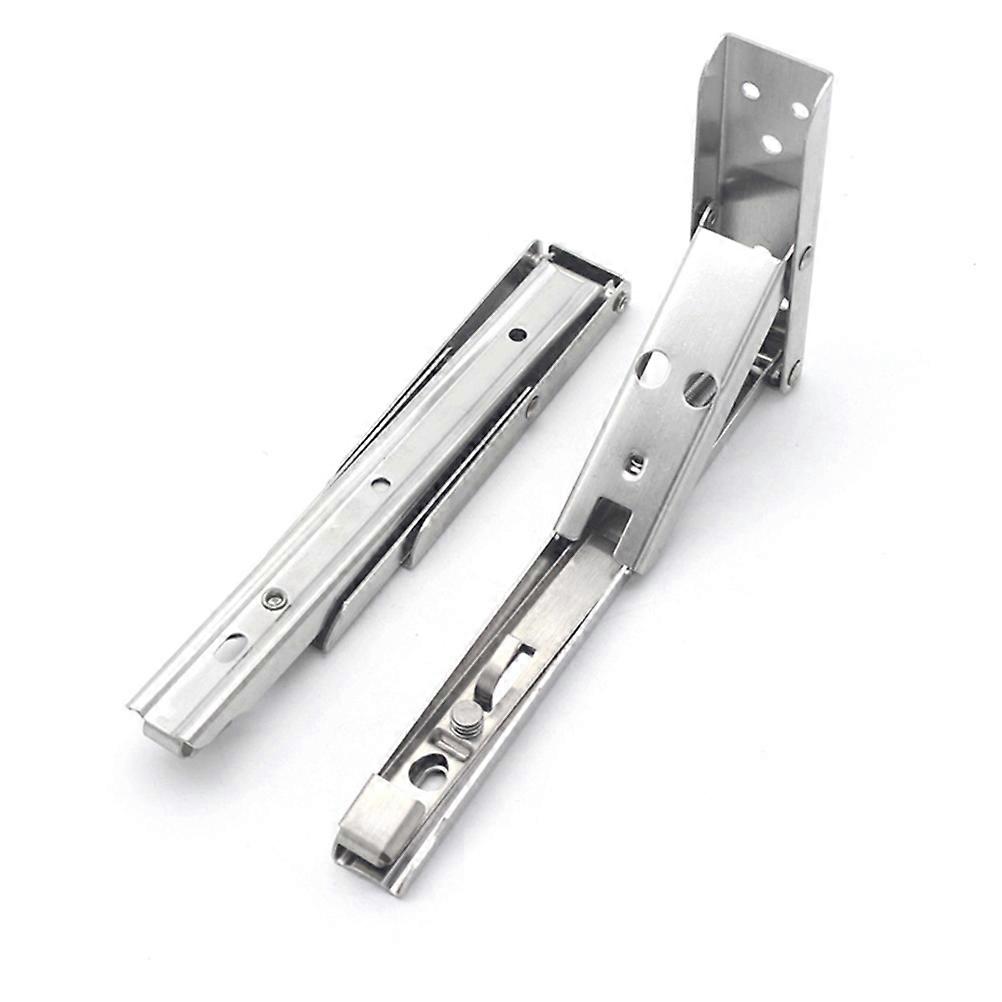 Stainless Steel Triangle Spring Folding Shelf Bracket Wall Mounted Triangle Shelf Bracket