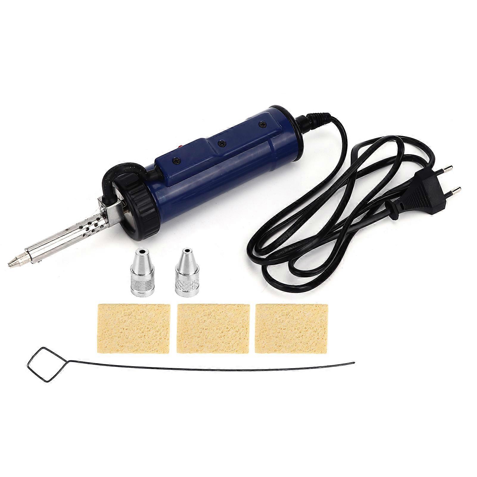 Electric Desoldering Pump Solder Sucker Vacuum Soldering Tool Set Kit EU Plug 220V EU Plug