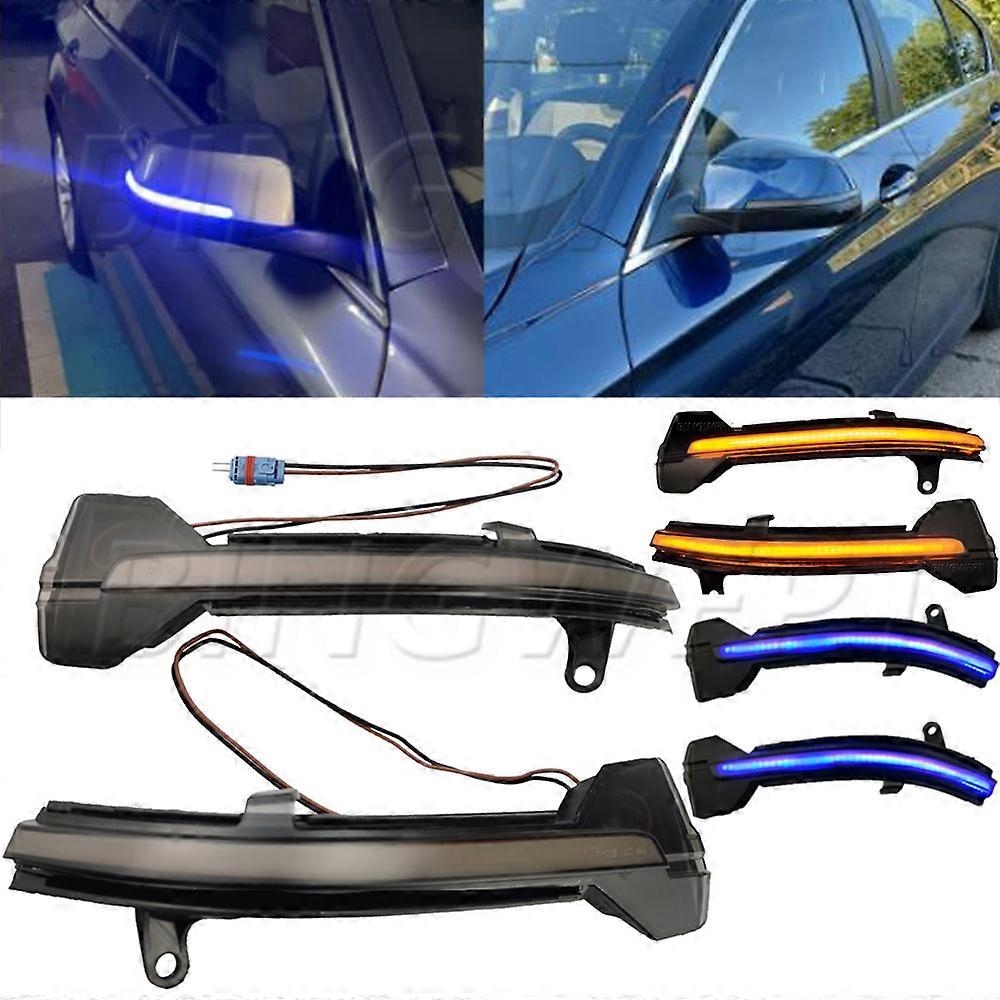 Dynamic Turn Signal Lamp LED Rearview Mirror Indicator Blinker Repeater Light For BMW 5 6 7 Series F10 F11 F07 F06 F12 F13 F01