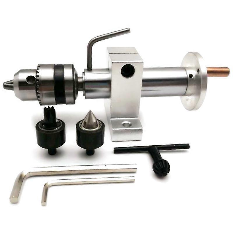 New Multifunction Drilling Tailstock Live Center With Claw For Mini Lathe Machine Revolving Centre DIY Accessories Woodworking