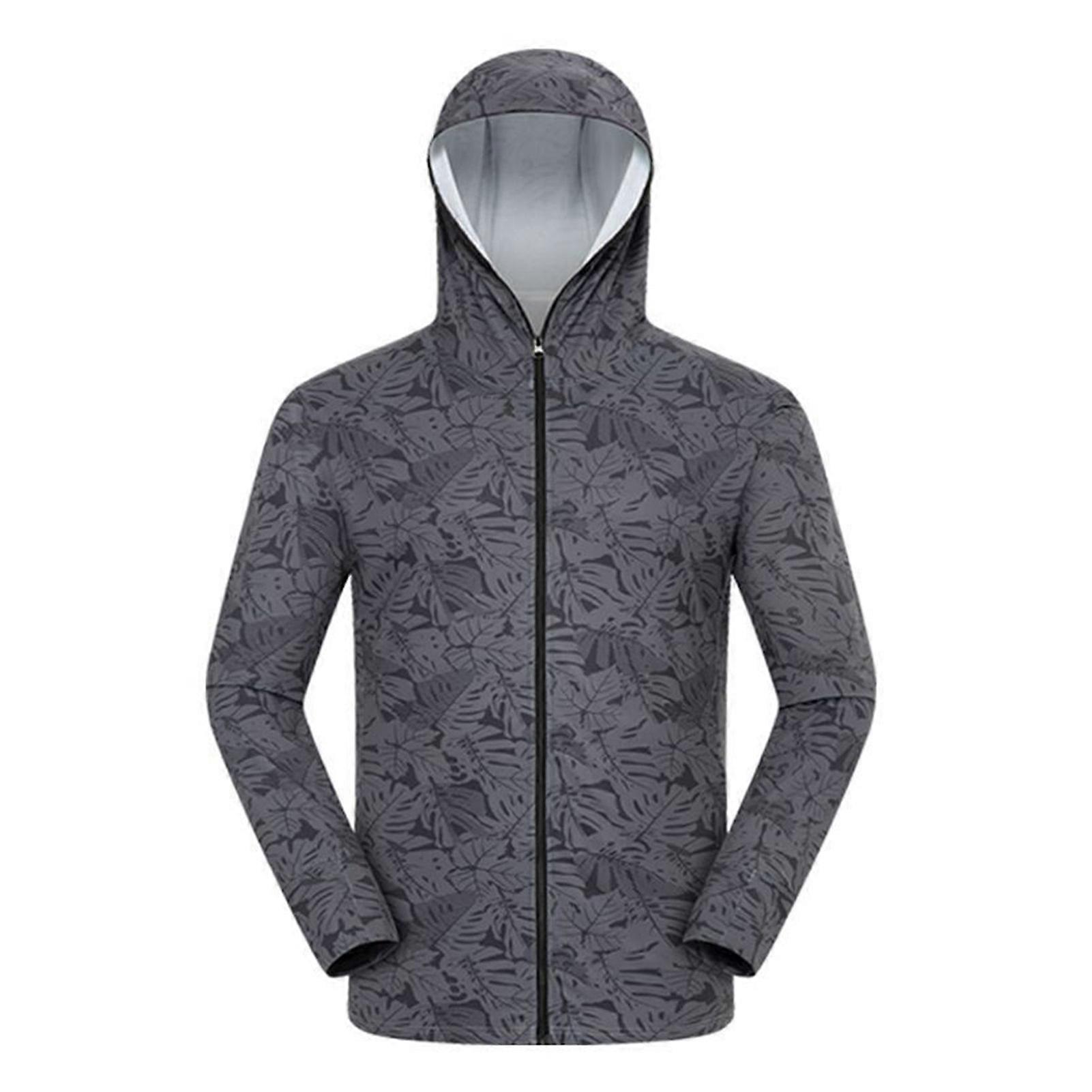 6 in 1 Professional Fishing Clothing Ultra Thin Hooded Rash Guard with Mask for Women Men