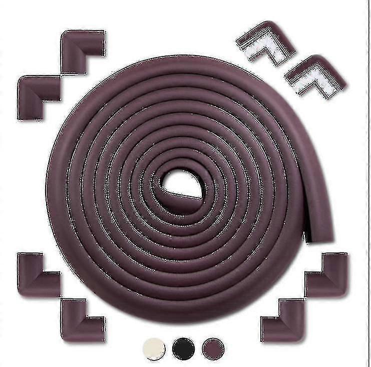 Child Safety 18-foot Anti-collision Strip, 8 Corner Cushion Covers (5.5m With 8 Anti-collision Angles)