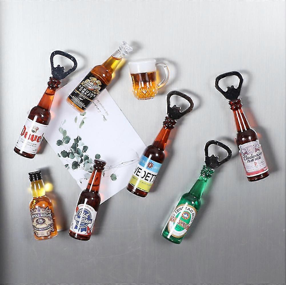 8pcs Beer Bottle Opener Beer Refrirator Bottle Opener