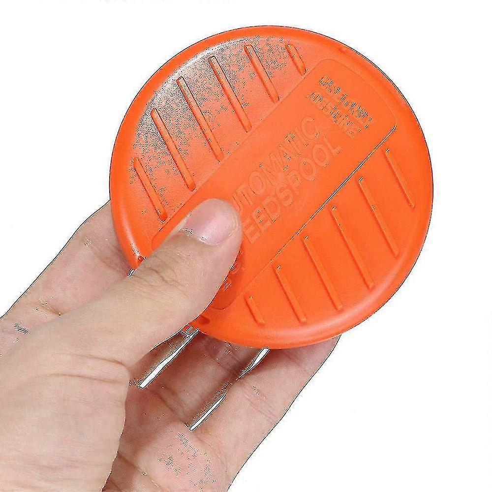 Compatible Replacing The Black & Decker Af-100 Lawn Mower Spare Spool Cap Covers With Spring For Trimmer Spool Tool Abs Material Strong And Durable