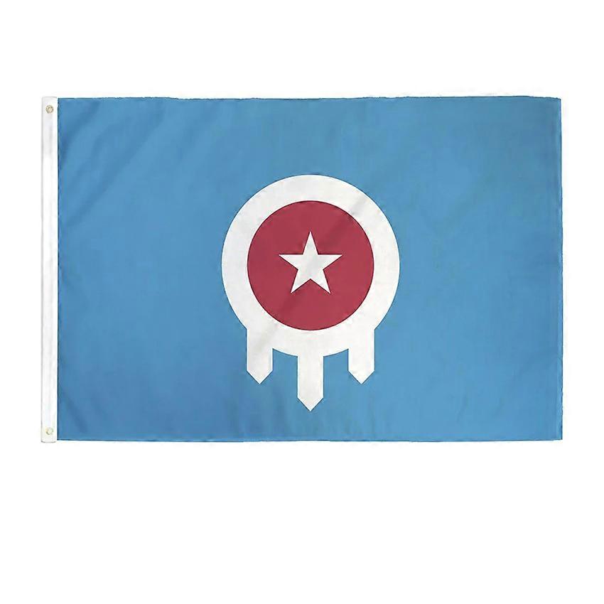 דגל אוקלהומה 3x5ft 150X90CM ארה"ב אמריקה מדינה 100D פוליאסטר באנר מותאם אישית Grommets קידום פרסום טיסה