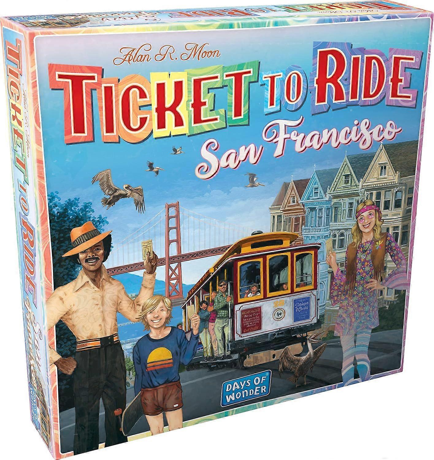 Ticket To Ride San Francisco Board Game
