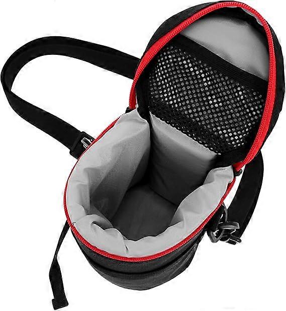 Portable lens case shockproof camera lens case neoprene lens bag slr lens bag lens bag neoprene lens case camera lens storage box zipper bag soft lens
