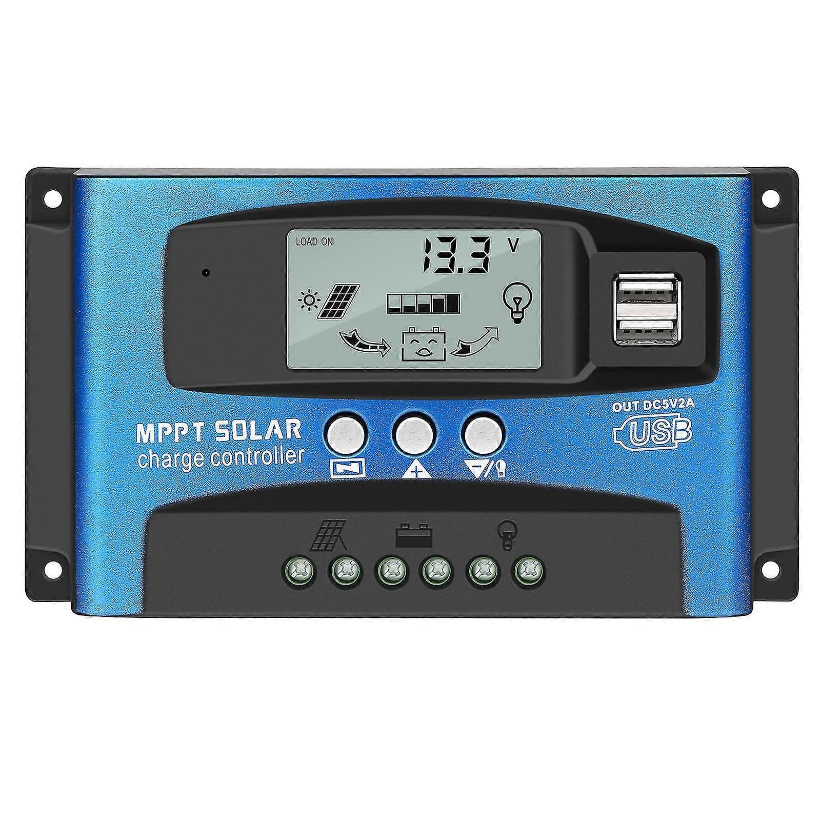 Solar Charge Controller, 30a Solar Charge Controller Charge Controller Solar 12v/24v Inverter Solar