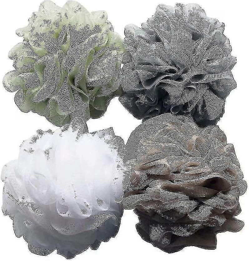 Bath Shower Sponge Loofahs (60g/pcs) Mesh Pouf Shower Ball