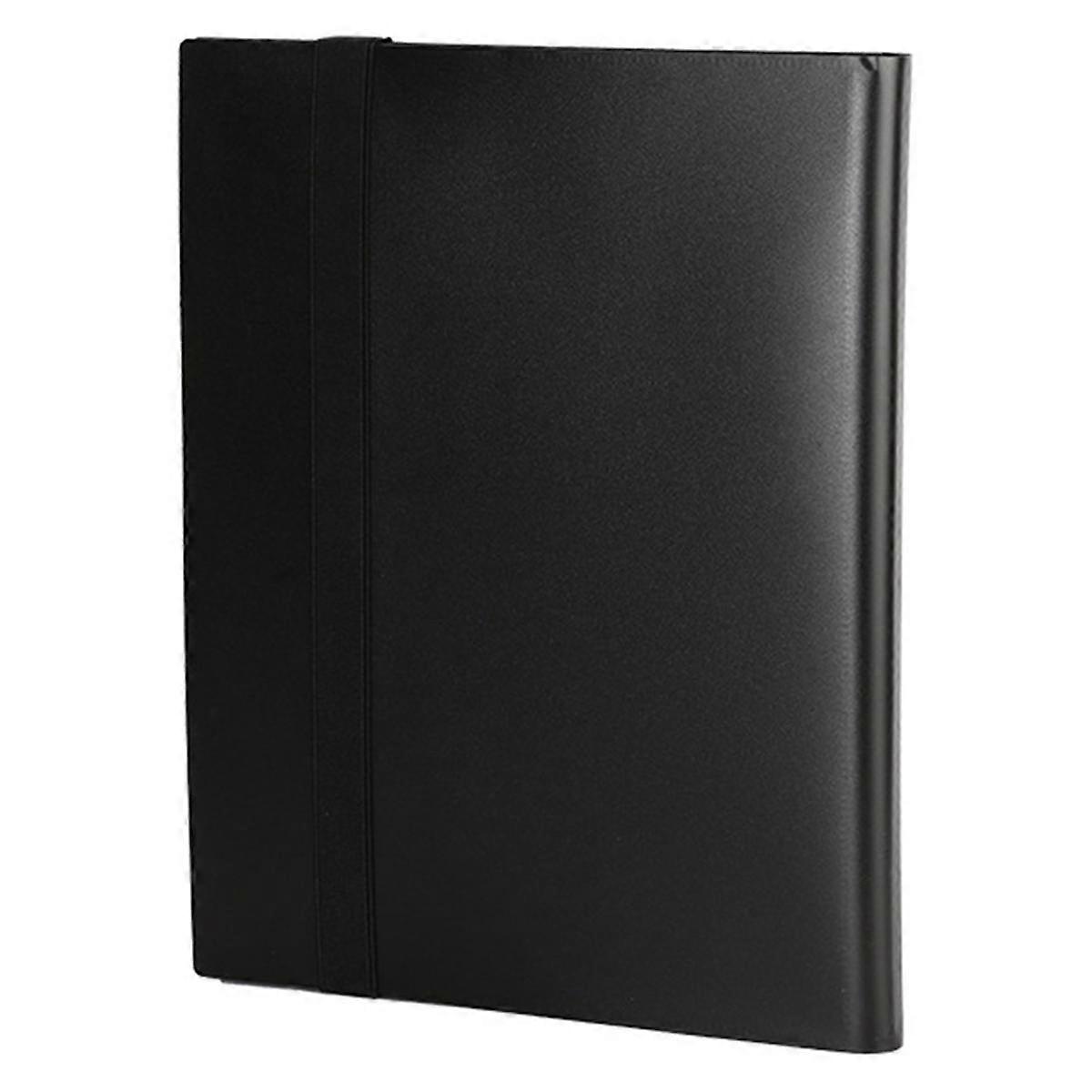 Large Capacity Card Collection Book, Waterproof & Dustproof, Board Game Card Collection Black